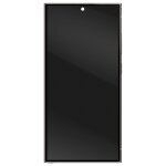 Ecran amoled pour samsung galaxy s24 ultra vitre tactile et ch�ssis relifegris