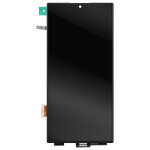 Ecran complet pour galaxy s22 ultra dalle dynamic amoled avec vitre tactile samsung noir
