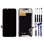 Ecran complet iphone 13 mini lcd vitre tactile compatible chssis kit outil - lcd / noir / avec kit outils ...