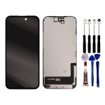 Ecran complet iphone 15 lcd vitre tactile compatible ch��ssis kit outils - oled / noir / avec kit outils ...