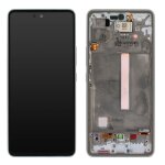 Ecran complet officiel pour samsung a53 5g avec vitre tactile et ch�ssis blanc