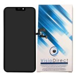 Ecran complet oled pour iphone x argent vitre tactile + ecran lcd sur chassis
