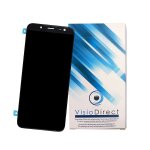 Ecran complet pour samsung galaxy j6 sm - j600f bleu argente taille 5. 6  vitre tactile + ecran lcd telephone ...