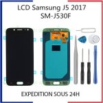 Ecran complet vitre tactile + lcd samsung galaxy j5 2017 sm - j530f sm - j530fn noir