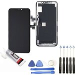Ecran complet: vitre tactile + ecran lcd tft compatible avec iphone 11 pro taille 5. 8  + kit outils ...