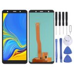 Ecran lcd oled pour samsung galaxy a7 (2018) sm - a750 avec assemblage complet du num�riseur