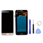 Ecran lcd + vitre tactile affichage pr� - mont� pour samsung galaxy j3 j320f 2016 or + outils