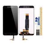 Ecran lcd + vitre tactile pour asus zenfone live zb501kl et x00fd noir + outils