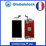 Ecran lcd + vitre tactile pour iphone 6s blanc + outils