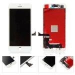 Ecran lcd vitre tactile pour iphone 8 4. 7 pouces blanc + outils de montage