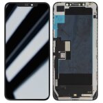 Ecran lcd et vitre tactile pour iphone xs max sans ch�ssis apple noir