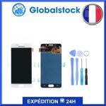 Ecran lcd + vitre tactile pour samsung galaxy a3 2016 (a310f) blanc tft + outils