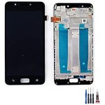 Ecran lcd + vitre tactile sur ch�ssis pour asus zenfone 4 max zc520kl x00hd noir + outils