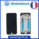 Ecran lcd + vitre tactile sur ch�ssis pour asus zenfone live plus zb553kl et z01md noir + outils