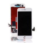 Ecran lcd + vitre tactile sur chassis pour iphone 7 / iphone 8 / iphone se 2020 / iphone se 2022 - blanc ...