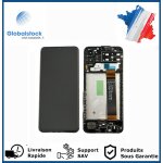 Ecran lcd + vitre tactile sur chssis pour samsung galaxy a13 sm - a135f gh82 + outils