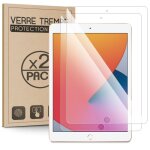 Ecran protection en verre tremp pour apple ipad 9 10. 2 (2021) [pack x2]