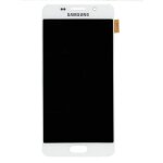 Ecran samsung galaxy a3 (2016) (a310f) lcd + vitre tactile blanc