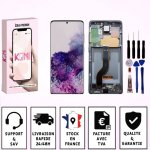 Ecran pour samsung galaxy s20 plus noir g985f g986b 4g 5g oled vitre tactile kits - oled / noir / avec ...