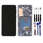 Ecran pour samsung galaxy s21 g991 chssis vitre tactile - noir - lcd / noir / avec kit outils