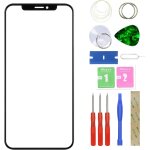 Ecran tactile vitre avant + oca compatible avec iphone 12 mini avec remplacement kit (pas de tactile ...