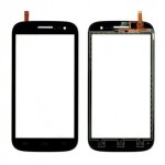 Ecran vitre tactile noire pour wiko cink five noir