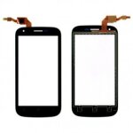 Ecran vitre tactile noire pour wiko cink peax et peax 2 noir