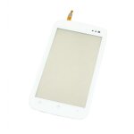 Ecran vitre tactile wiko de remplacement cink king - blanc + outils - neuf
