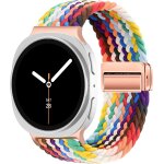 Elasticit� nylon magn�tique bracelets montre pour bracelet samsung watch 8 40mm 44mm / 8 classic 46mm ...