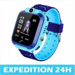 Enfants smartwatch ip67 etanche - montre intelligente lbs localisateur avec chat vocal sos aide montres ...