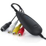 Enregistreur botier d'acquisition convertisseur audio vido capture usb 2. 0 audio video grabber vhs ...