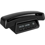 Epure premium - tlphone fixe sans fil dect avec rpondeur - design vintage - base d'affichage intelligente ...