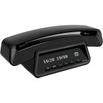 Epure premium - t�l�phone fixe sans fil dect avec r�pondeur - design vintage - base d'affichage intelligente ...