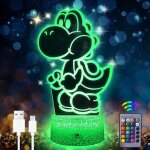 Ersan - japon anime yoshi veilleuse pour enfants lampe 3d led illusion 16 couleurs yoshi jouet lampe ... Ersan - japon anime yoshi veilleuse pour enfants lampe 3d led illusion 16 couleurs yoshi jouet lampe ...