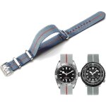Ershi - bracelet de montre nylon elastique 18mm 20mm 22mm nato style militaire balistiques marine parachute ...