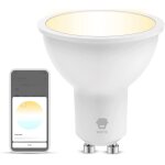 Ershi - gu10w ampoule led wifi intelligente gu10 - smart bulb blanche connecte pour economie d'nergie ...