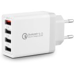 Eryi - 33w 4 - ports usb chargeur avec smart qc 3. 0 chargeur rapide multi charge plug alimentation pour ...