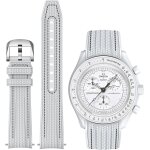 Eryi - bracelet pour montre moonswatch, bracelet en silicone pour montre omega x swatch speedmaster moonswatch ...
