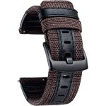 Eryi - bracelet de montre en toile cuir pour homme femme 18mm 20mm 22mm 24mm bracelet de montre en tissu ...