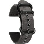 Eryi - bracelet de montre en toile pour homme femme 18mm 20mm 22mm 24mm bracelet de montre en tissu pour ...