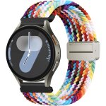 Eryi - bracelet pour samsung galaxy watch 7 / 6 / 5 / 4, 20 mm bandes elastiques tresses tissu pour ...