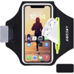 Eryi - brassard de sport pour tlphone portable rsistant a l'eau avec ecouteurs tws poche pour cls ...