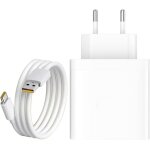 Eryi - chargeur rapide 80 w avec cble usb - c 1 m supervooc charge pour compatible avec oppo reno10pro ...