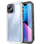 Eryi - coque pour iphone 13 etanche - 360 degres antichoc incassable militaire rigide transparente case ...