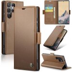Eryi - coque pour samsung galaxy s25 ultra, etui housse en rfid protection premium pu cuir portefeuille ...