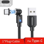 Eskal - 540 rotation magnétique câble de charge rapide aimant chargeur micro usb type c câble téléphone ... Eskal - 540 rotation magnétique câble de charge rapide aimant chargeur micro usb type c câble téléphone ...