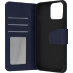 Etui avizar iphone 13 pro cuir premium bleu nuit