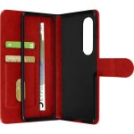 Etui avizar samsung galaxy z fold 3 chester rouge