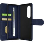 Etui avizar samsung z fold 4 chester bleu nuit