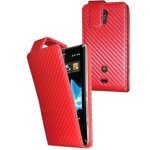 Etui carbone rouge pour lg optimus l7 Etui carbone rouge pour lg optimus l7